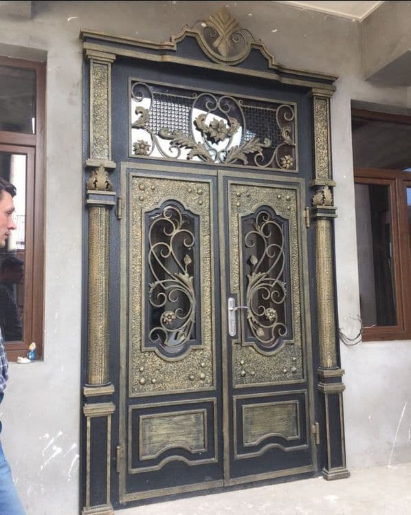 Yangi temir Darvozalar Buyurtma Beraverasizla Buxoro Asl Darvozalar — 6