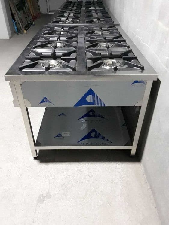 Газовая ва электро плита нержавейка оборудования — 6