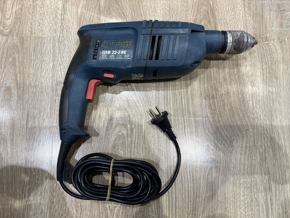 * BOSCH GSB 22-2 RE оригинальная перфо-дрель в хорошем состоянии — 3