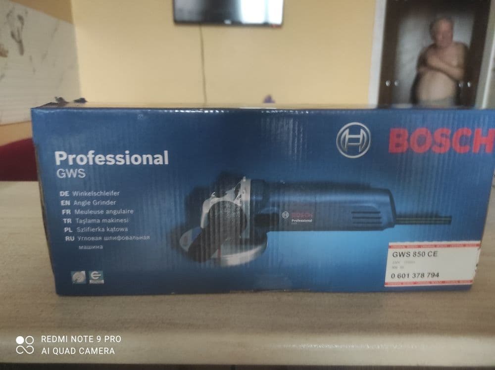 Болгарка bosch новый — 3
