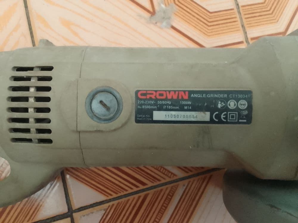 Болгарка Crown 180мм — 3