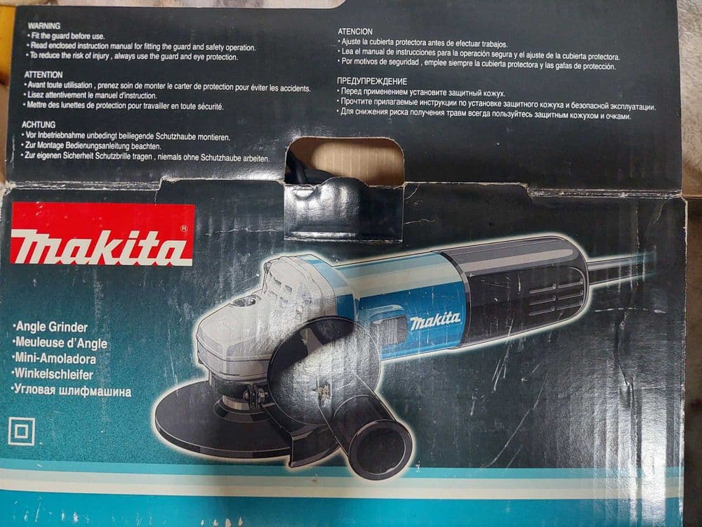 углошлифовальная машина-болгарка MAKITA  9558HN - НОВЫЙ — 5