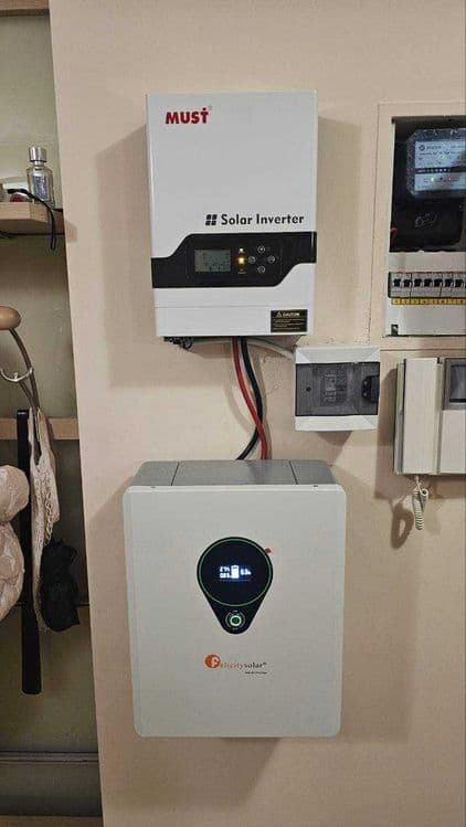 Uy Uchun 10 kW Litiy Akkumulyatorli Gibrid Solar Komplekt — 3