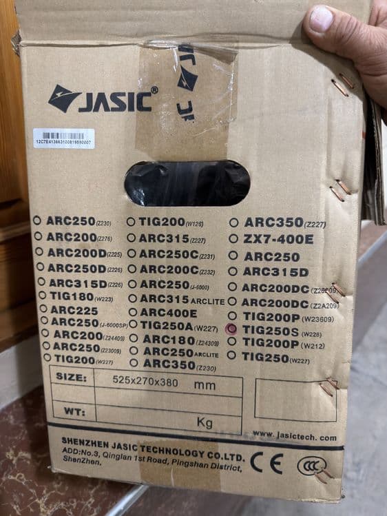 JASIC TIG 250S (W228) — Argon payvandlash apparati — 4