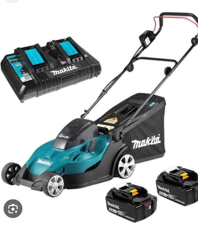 DLM 432 PT2 MAKITA аккумуляторный газонокосилка — 1