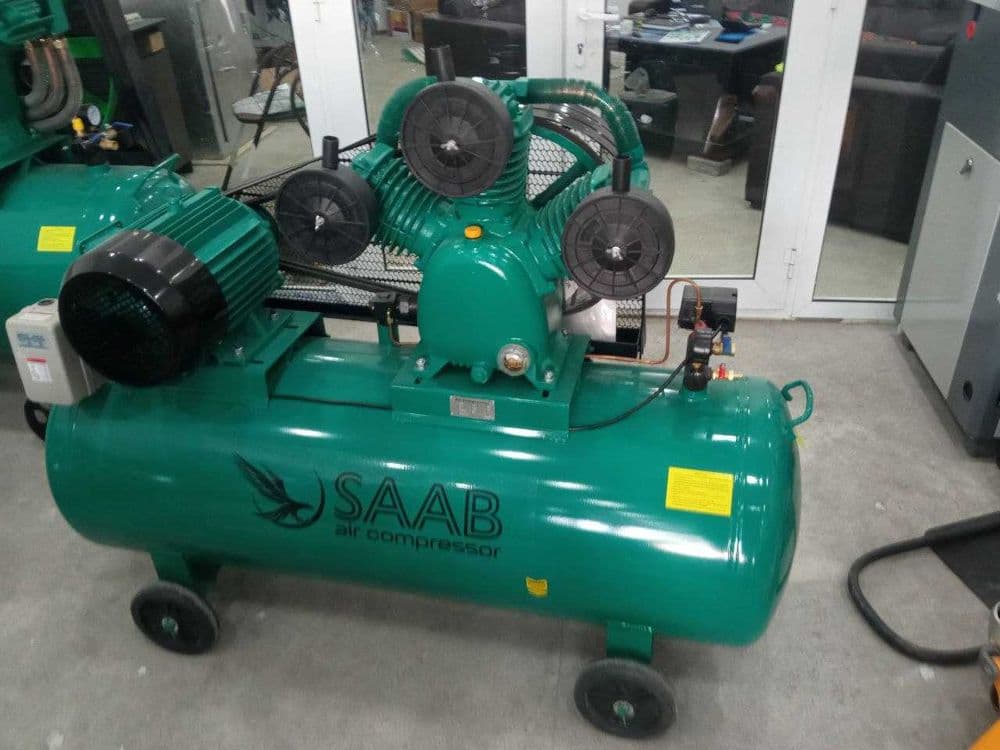 100 L kompressor поршневой воздушный компрессор xavo kompressor — 4