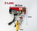Elektr telfer PA400 400 kg, pultli yuk ko'targich ta