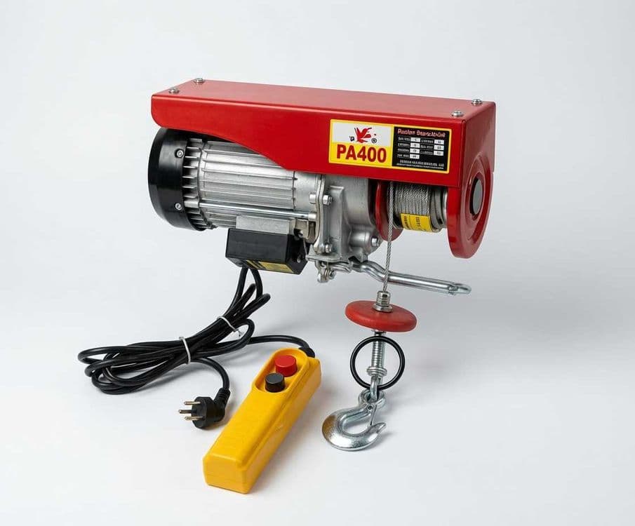 Elektr telfer PA400 400 kg, pultli yuk ko'targich ta — 2
