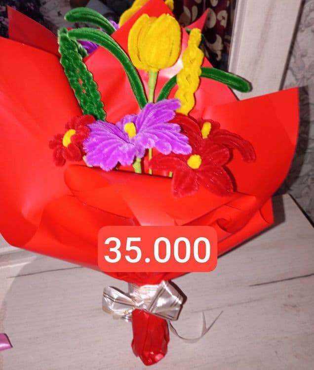 Sunʼiy gullar qoʻl mehnati — 6