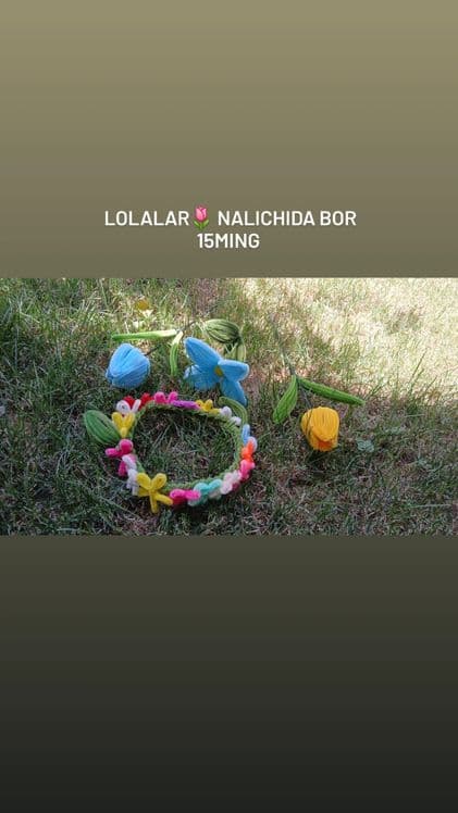 Qõlda tayyor yasalgan gullar 20 iyngacha chegirma — 3