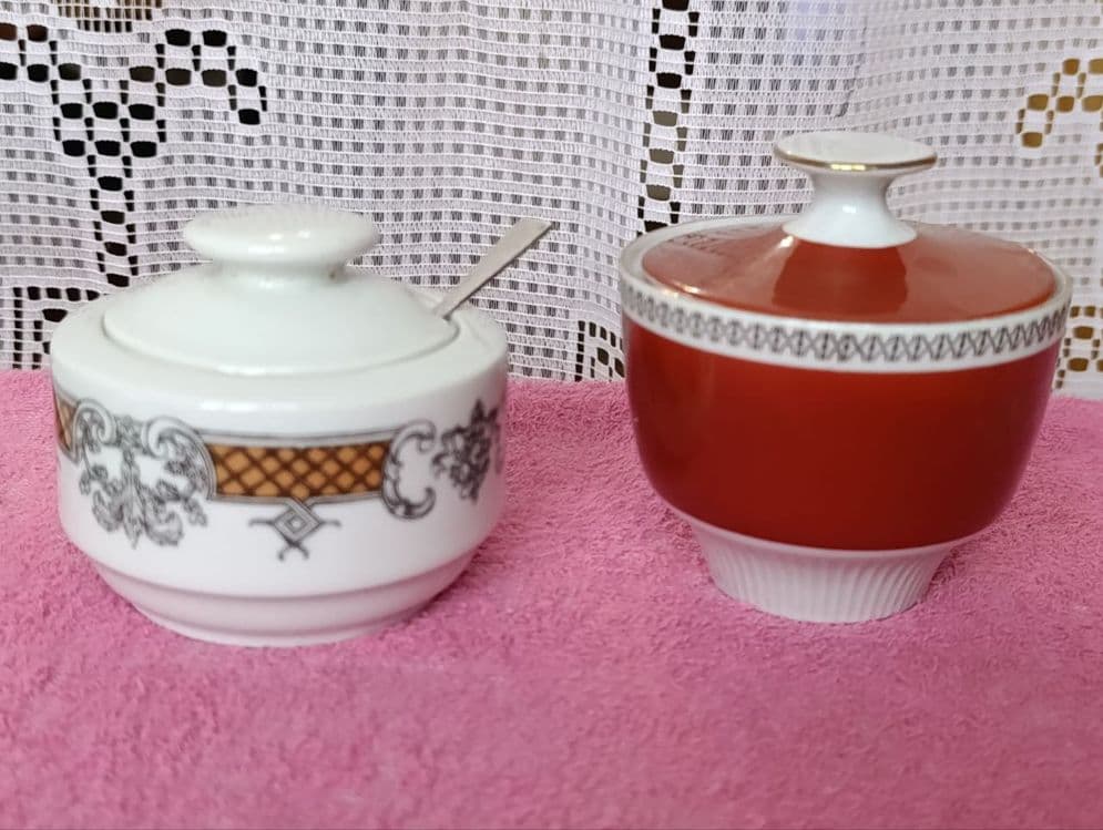 Чайные пары ЛФЗ ,чайник , тарелки , посуда СССР , ГДР , Япония — 3