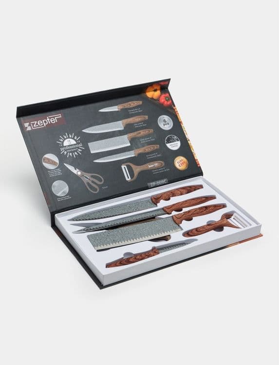 Набор кухонных ножей Zepter, 6 предметов — 1