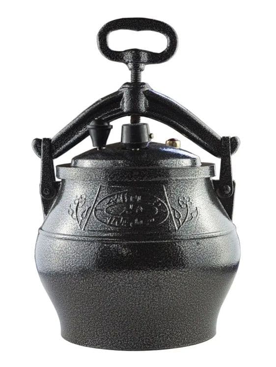 (Sf-80) Афганский казан-скороварка Rashko Baba 15 и 12 литров, темный, — 1