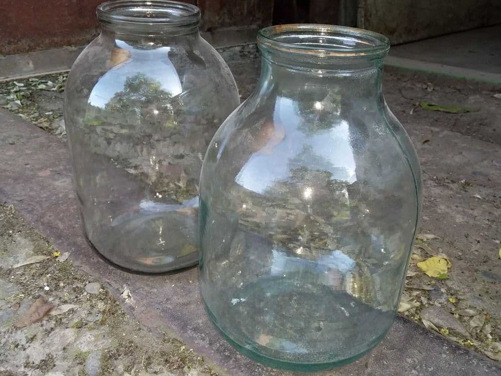 Продаются стеклянные банки 0,5 литровые., 1 литр, 3 литра — 8