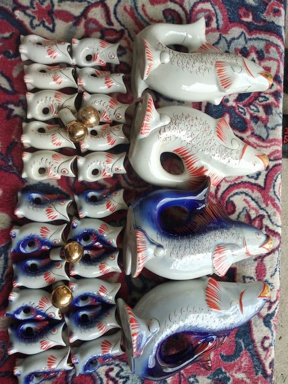 Chinni idish,Baliqlar. — 1