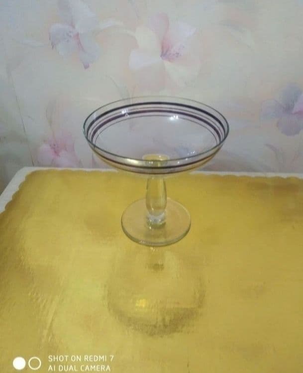 Конфетница стеклянная — 1