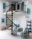 Винтовая лестница Atrium Novo