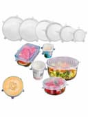 Набор универсальных силиконовых крышек для посуды 6 штук pos135
