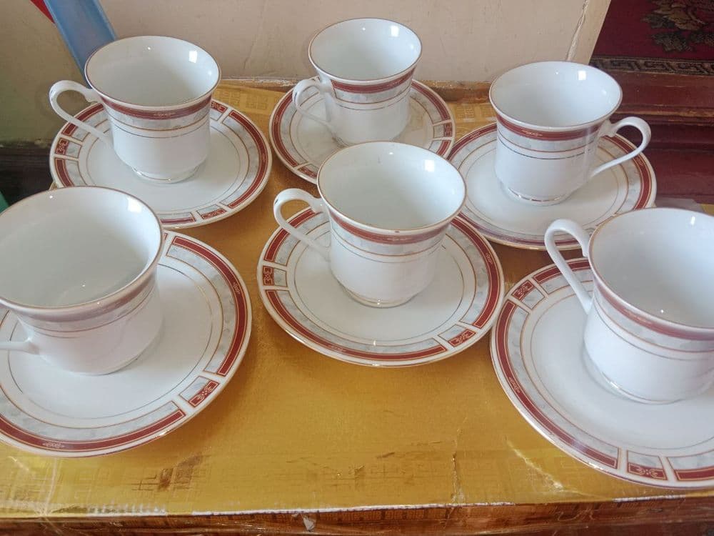 Срочно продам кофейный набор кружек — 1