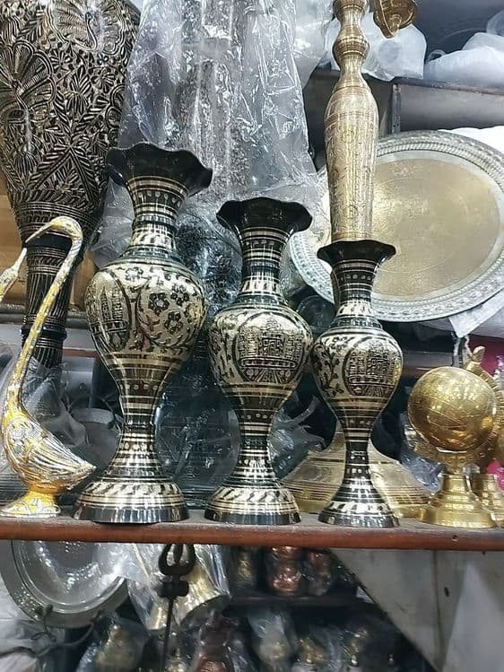 Индия Посуда,Вазы,Подсвечники метал  Латунь — 4