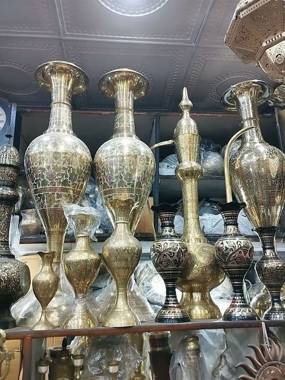 Индия Посуда,Вазы,Подсвечники метал  Латунь — 5