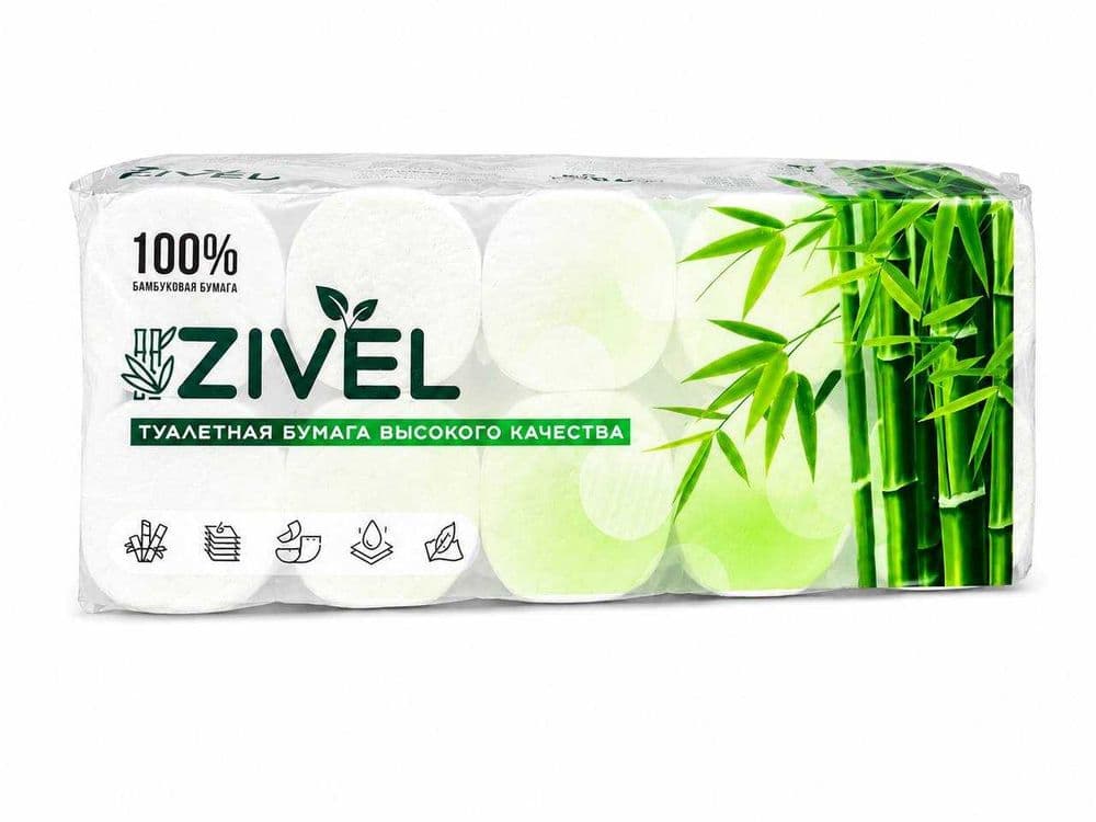 Туалетная бумага Zivel, 6 слоя — 1