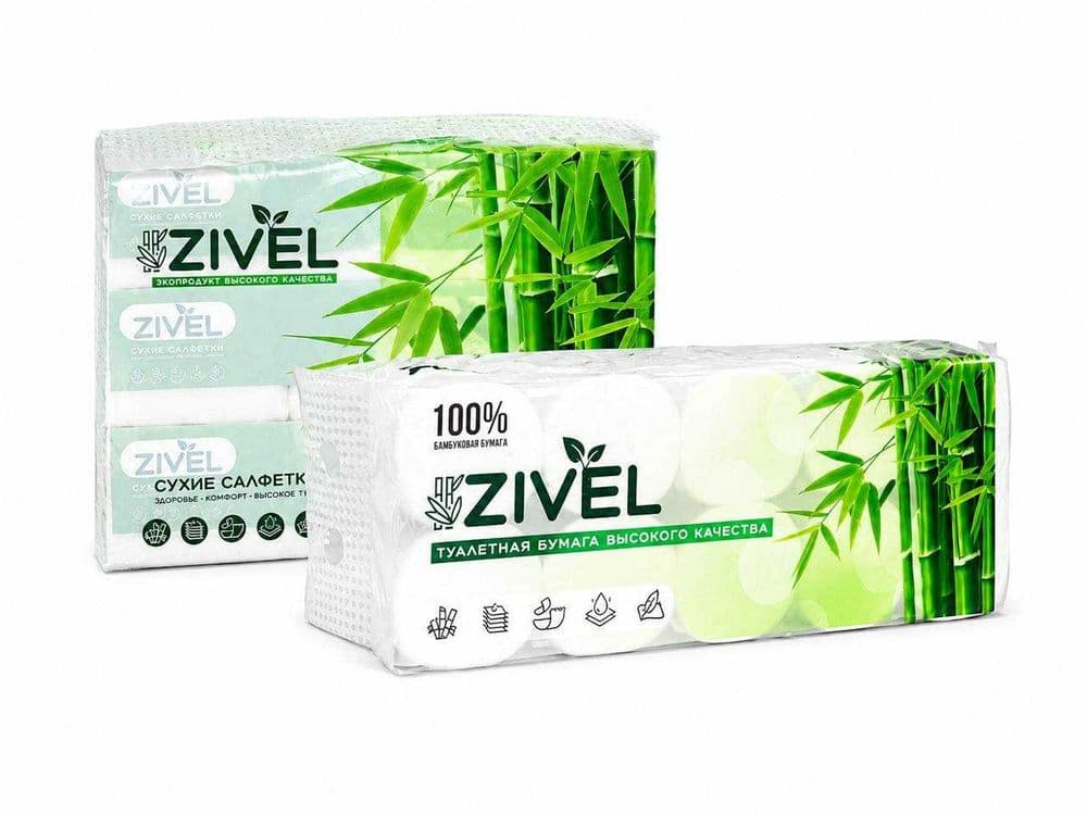 Туалетная бумага Zivel, 6 слоя — 2