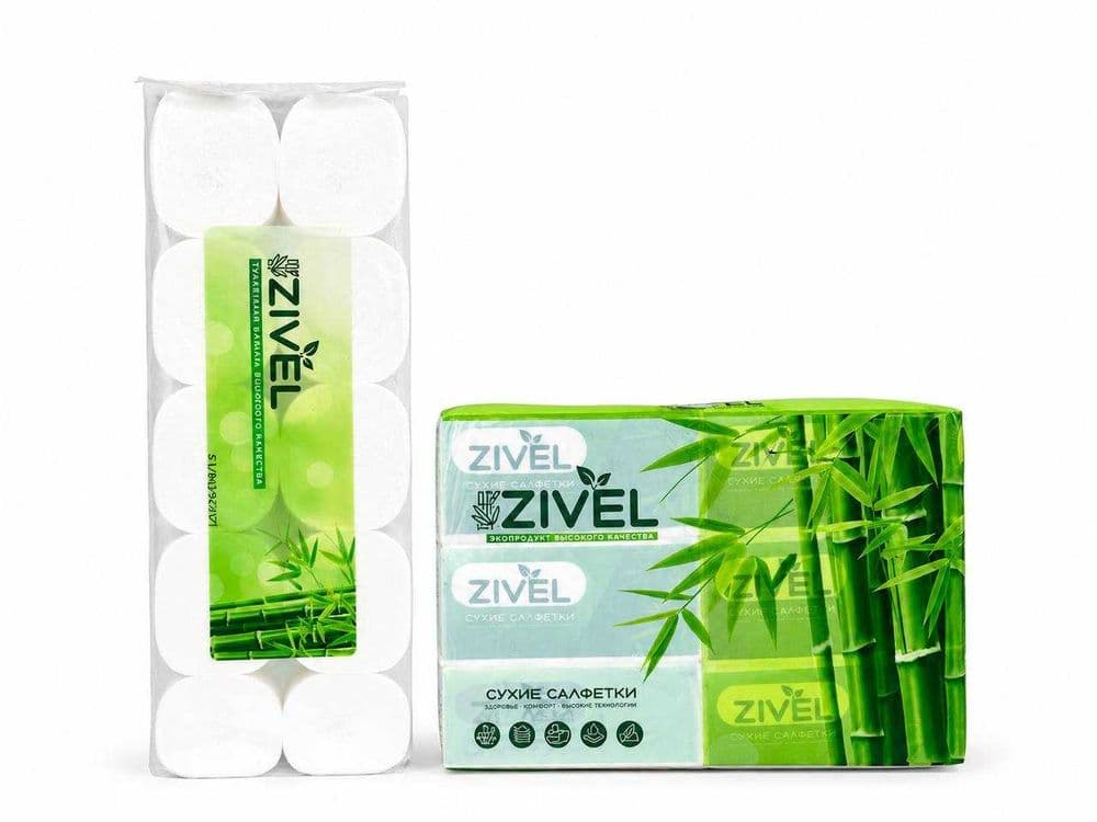 Туалетная бумага Zivel, 6 слоя — 3