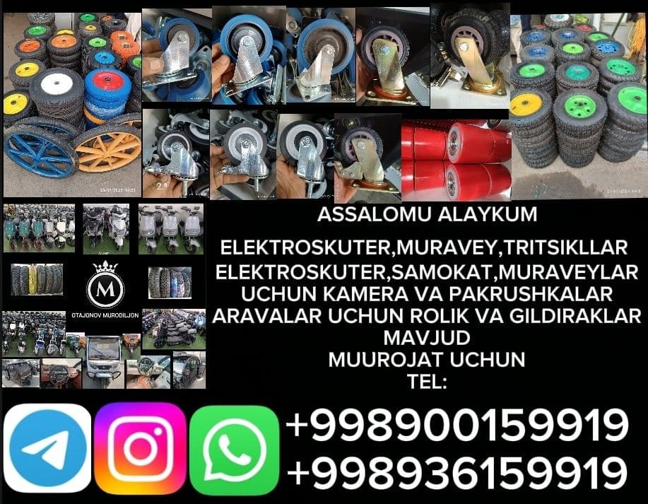 Arava va skuterlar balonlari — 3