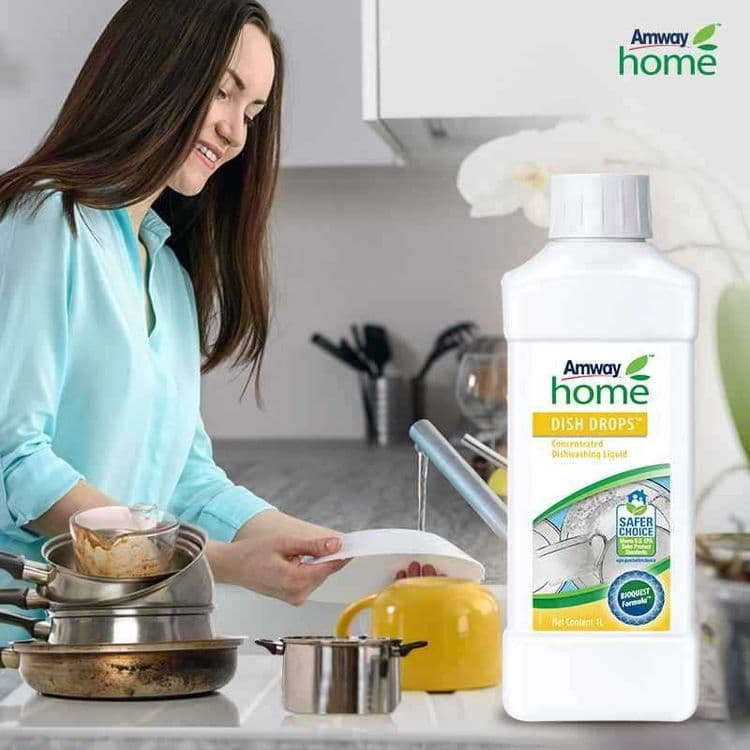 Amway Home
DISH DROPS™ Концентрированная жидкость для мытья посуды 1л. — 1