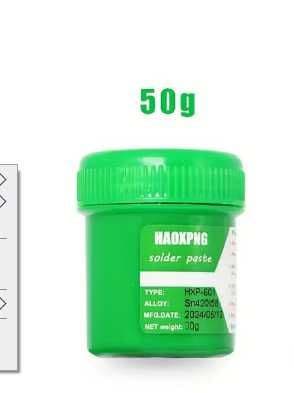 Паста для пайки SMD компонентов HAOXPNG (50 г, в банке) — 1