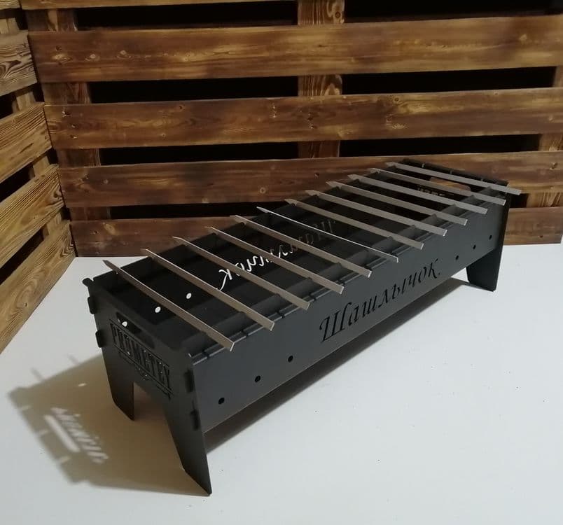 Мангал"Шашлычок" PRO-004 Сборно-разборный в сумке — 3