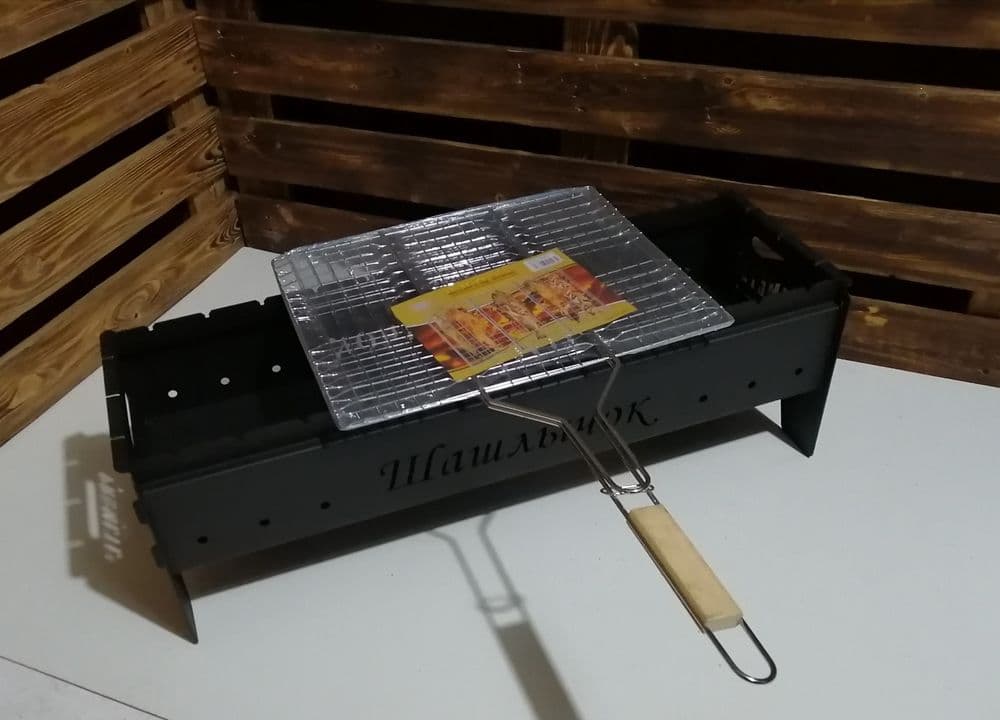 Мангал"Шашлычок" PRO-004 Сборно-разборный в сумке — 4
