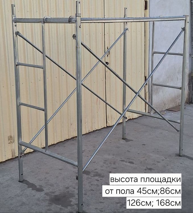 Леса алюминиевые с легкой площадкой, строительные хозяйственные — 2