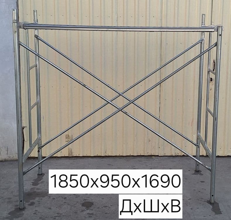 Леса алюминиевые с легкой площадкой, строительные хозяйственные — 3