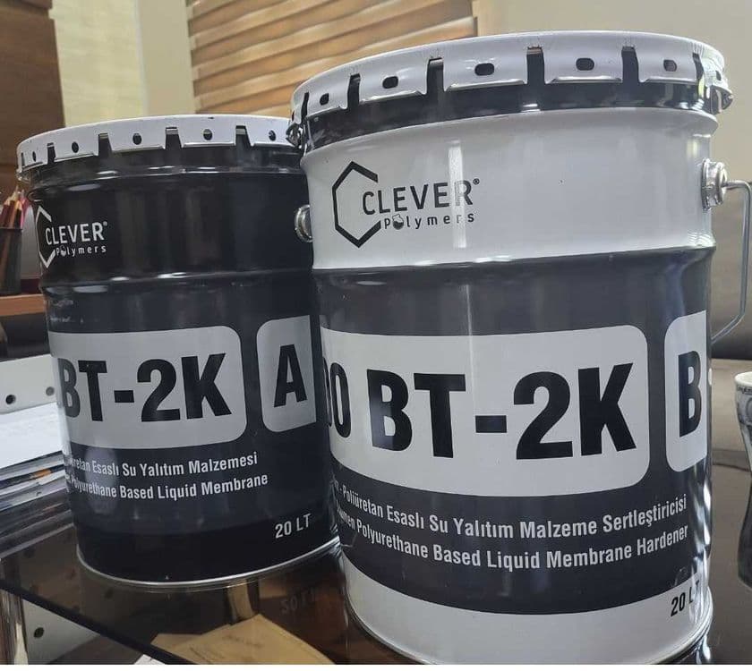 Clevar 400 BT-2K 2 компонентная жидкая битумная гидроизоляция 40 кг — 2
