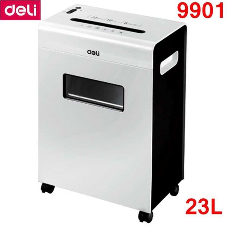 Уничтожитель для бумаги (Шредер) Deli 9901 12кг 23л Скидки !!! — 1