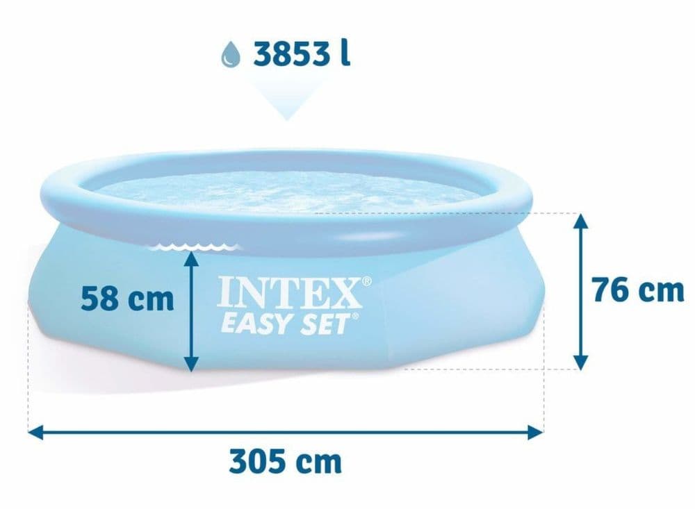 Надувные бассейны intex Basseyn 305x76 — 3