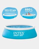 Intex бассейн 183х51 надувной