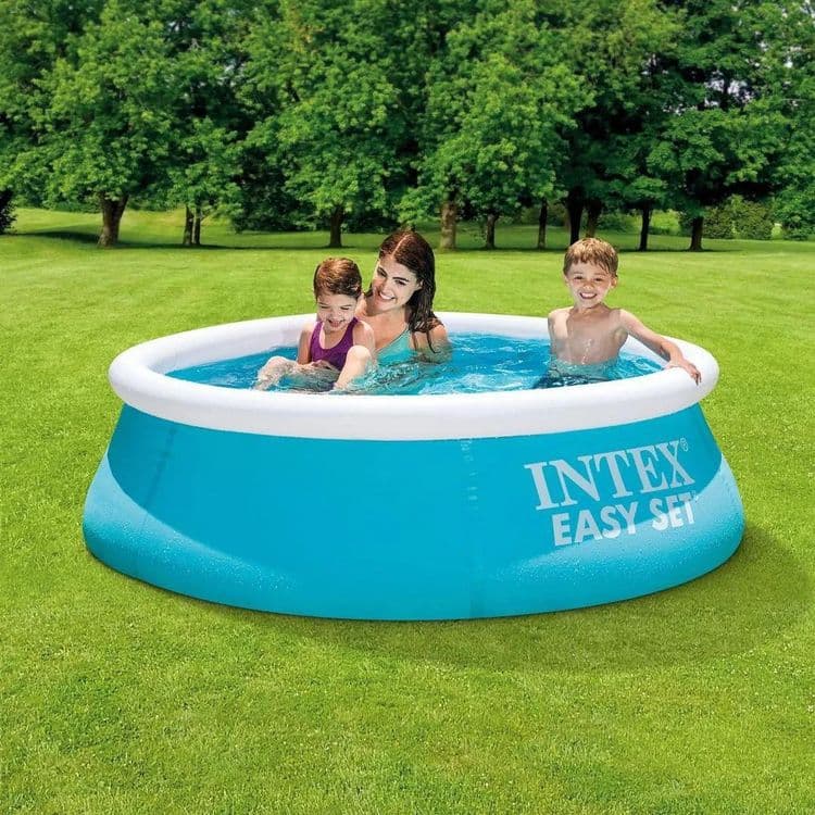 INTEX детский надувной бассейн 183×51 Easy set basseyn bolalar baseyni — 2