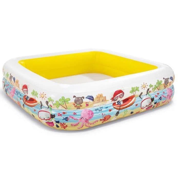 INTEX детский надувной бассейн 157×157 basseyn bolalar baseyni — 1