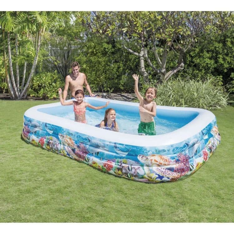Каркасный бассейн 300×200×75 INTEX стойка бассейн stoyka basseyn — 5