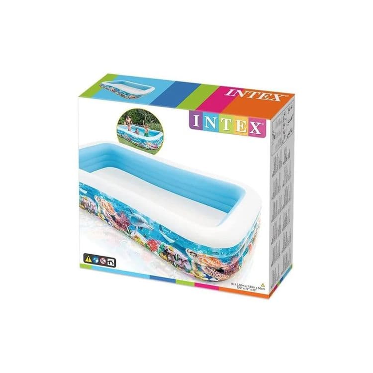 Каркасный бассейн 300×200×75 INTEX стойка бассейн stoyka basseyn — 7