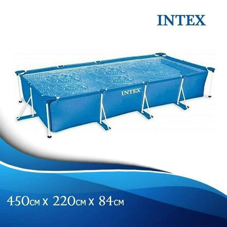 INTEX Бассейн 4,5х2,2х84см Каркасний Доставка бесплатно — 2