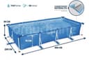 Бассейн INTEX оригинальная фирма 4.5x2.20x84cm