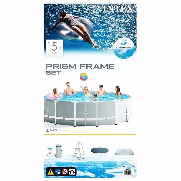 Каркасный |бассейн | INTEX | bassen |basseyn 4.57×1.22 — 5