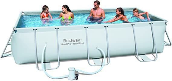 Intex bestway 4x2x122метр каркасный бассейн — 3