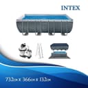 INTEX каркасный бассейн 732×366×132 stoyka basseyn стойка бассейн