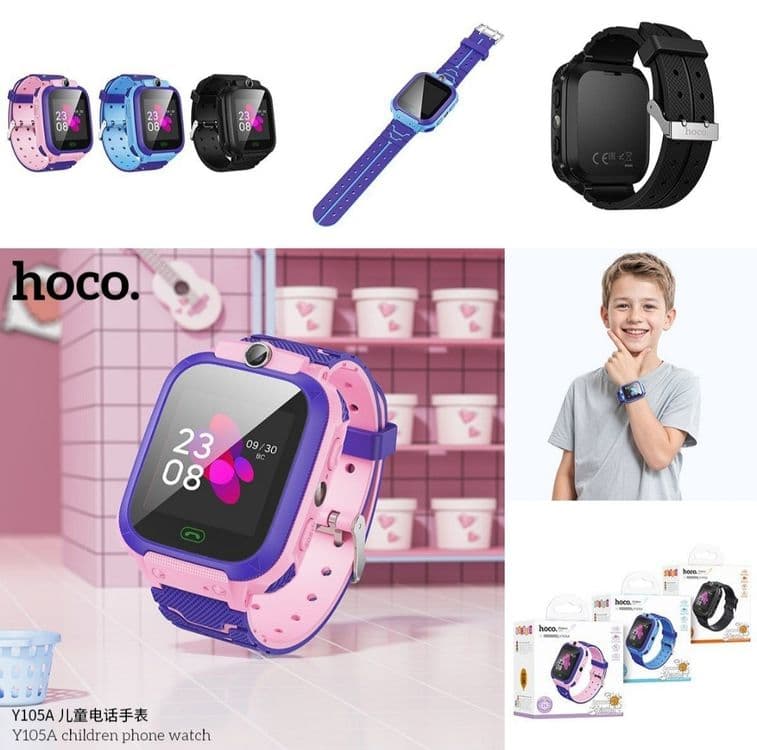 Bolalar aqili soat Hoco Y100 Y101 Y104 Y 106 Dedski Soat — 3