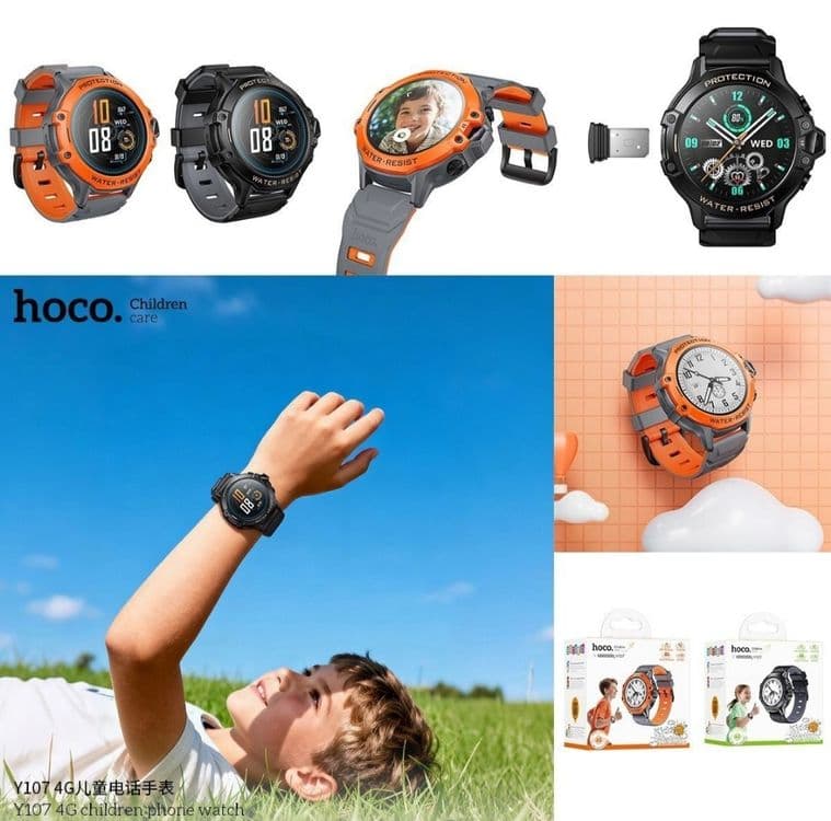 Bolalar aqili soat Hoco Y100 Y101 Y104 Y 106 Dedski Soat — 4